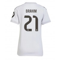 Real Madrid Brahim Diaz #21 Domáci Ženy futbalový dres 2025-26 Krátky Rukáv